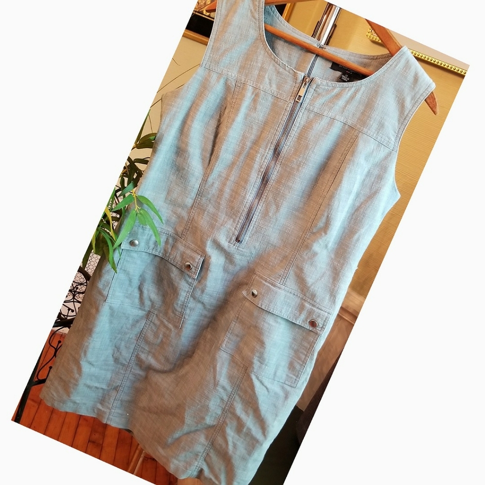 Denim Midi Dress